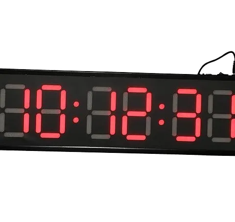 Skylink Jumbo GPS Synchronized Wall Clock — 6 Digit — SL-106-ING-R
