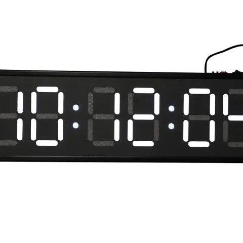 Skylink Jumbo GPS Synchronized Wall Clock — 6 Digit — SL-106-ING-W