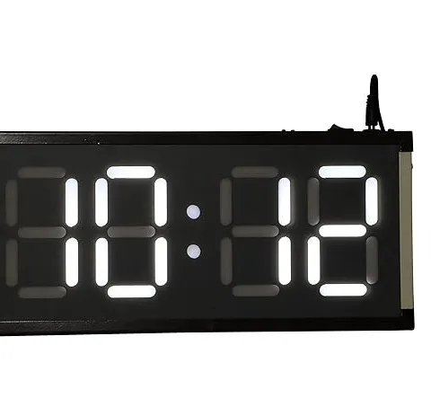 Skylink Jumbo LED Digital Wall Clock — RTC, 4 Digit — SL-104-IN-W